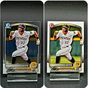 2025 Konnor Griffin Bowman Chrome RC's Pittsburgh Pirates Top Prospect